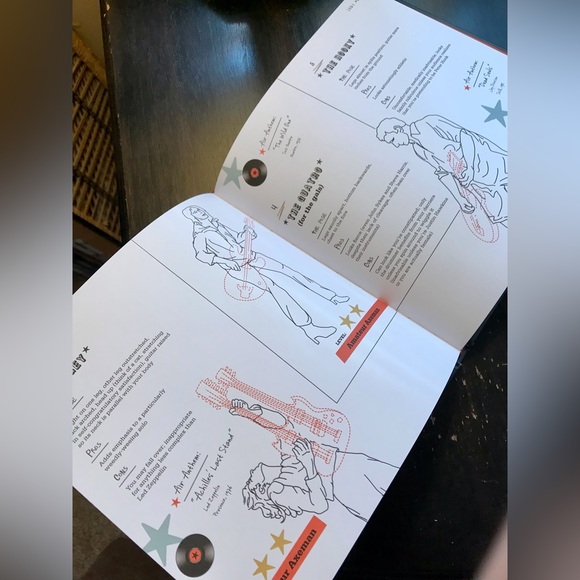 2/$10 Air Guitar A Users Guide Funny Novelty Gift Book Dads Moms Rock Band Books - Picture 3 of 6